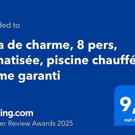 Villa De Charme, 8 Pers, Climatisee, Piscine Chauffee, Calme Garanti Roquebrune-sur-Argens Eksteriør bilde